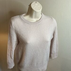 Blush 360 cashmere sweather size small